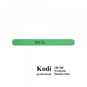 Пилка-баф Kodi Professional 180/240 зелёная круг